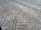 RH Talsari Silk & Wool Rug – 12' × 15' Wheat | Hand-Knotted Silk & Wool | 100 Tibetan Knots Per Square Inch | Made in Nepal