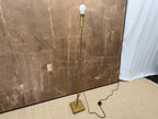 RH Pyramid Telescoping Floor Lamp Vintage Brass | Adjustable Height | Cast Zinc & Steel