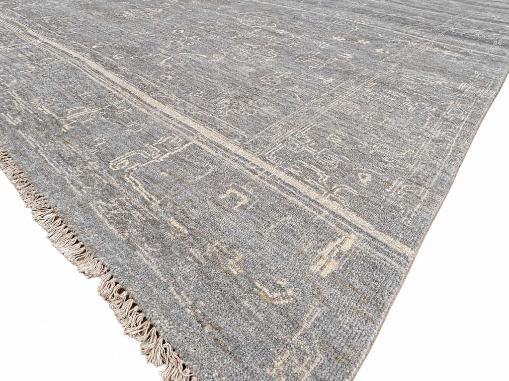 RH Montero Wool Rug – 10' × 14' 100% Hand-Spun Wool | Hand-Knotted