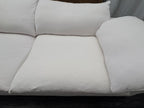 RH Cloud 9' Luxe Sofa — 2-Cushion | Perennials Performance Textured Linen Weave | White