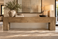 RH Reclaimed English Beam Console Table – 118" – Salvaged Natural
