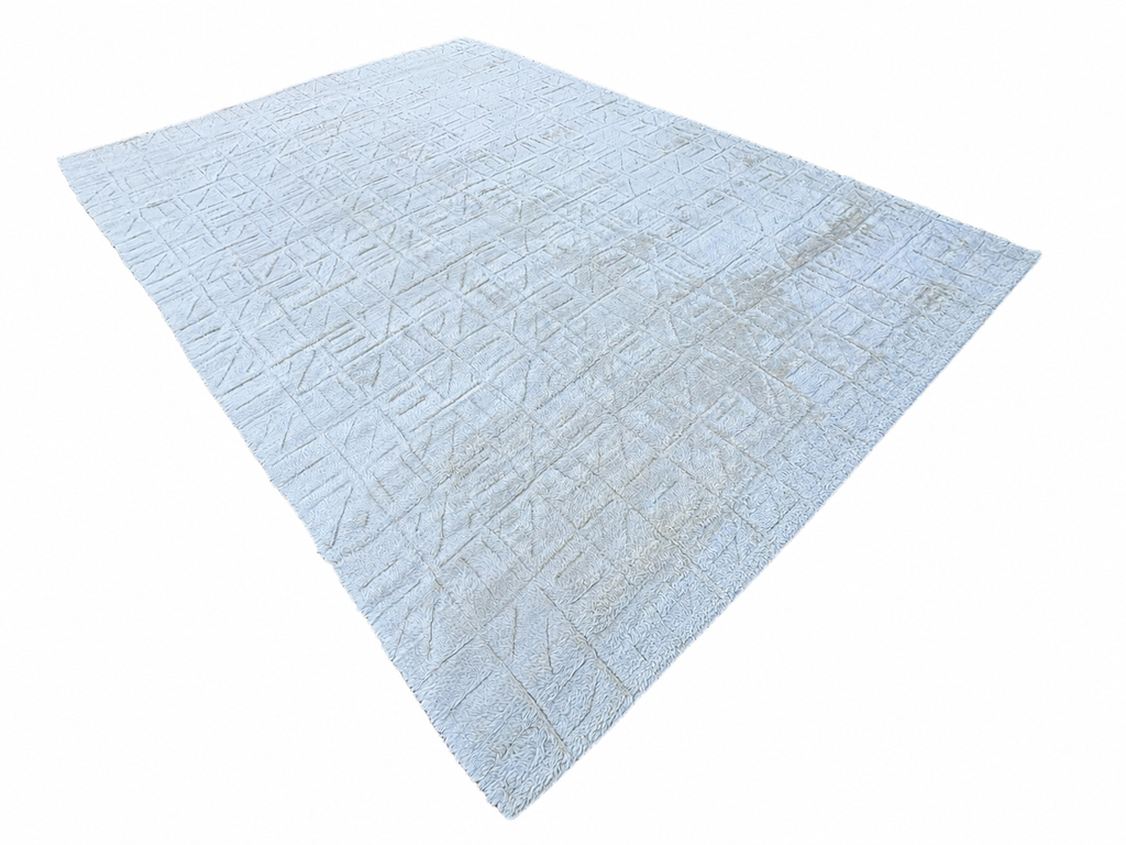 RH Kinari Wool Rug – 10' × 14' Ivory | Wool | Hand-Knotted