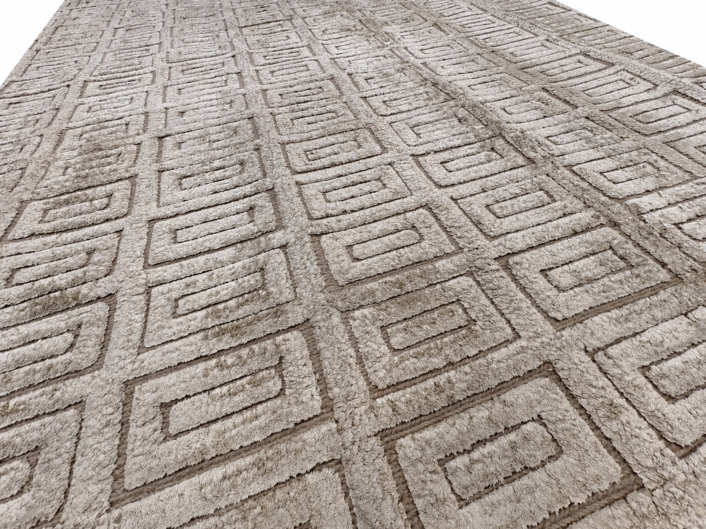 RH Rajouri Silk & Wool Rug – 12' × 15' Bronze | Silk | Hand-Knotted | 100 Knots Per Square Inch | Made in Nepal