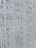 RH Basanti Rug – 9' × 12' Marled Ivory/Charcoal | Hand-Knotted Wool Blend | Contemporary Himalayan-Inspired Design (Rug 2)