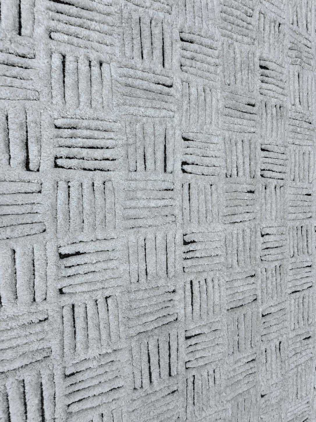 RH Basanti Rug – 9' × 12' Marled Ivory/Charcoal | Hand-Knotted Wool Blend | Contemporary Himalayan-Inspired Design (Rug 2)