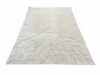 RH Tarras Wool Rug – 10' × 14' Wheat | 100% Hand-Spun Wool | Hand-Knotted | Sculptural High-Low Texture