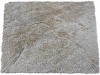 RH Tarras Wool Rug – 10' × 14' Wheat | 100% Hand-Spun Wool | Hand-Knotted | Sculptural High-Low Texture