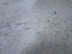 RH Aero Stone Rectangular Dining Table – 120" | Italian Carrara Marble Top | Cast Iron Pedestal Base