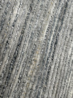 RH Performance Rug – Approx. 9' × 12' Marled Ocean (Attributed) | Hand-Loomed Performance Construction | Textural Contemporary Design