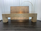 RH Reclaimed English Beam Console Table – 118" – Salvaged Natural