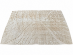 RH Tarras Wool Rug – 10' × 14' Wheat | 100% Hand-Spun Wool | Hand-Knotted | Sculptural High-Low Texture