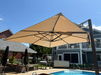 TUUCI® Ocean Master Cantilever Umbrella – 10' Square
Bronze | Marine-Grade Canvas | 600 LB Freestanding Base