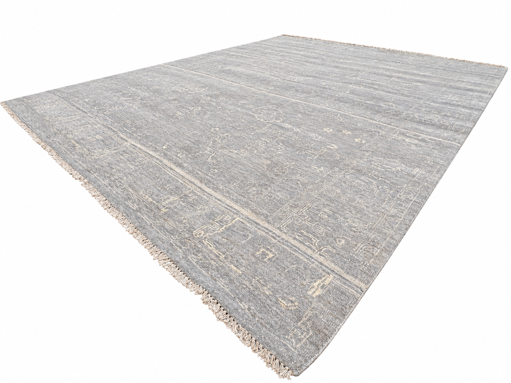 RH Montero Wool Rug – 10' × 14' 100% Hand-Spun Wool | Hand-Knotted