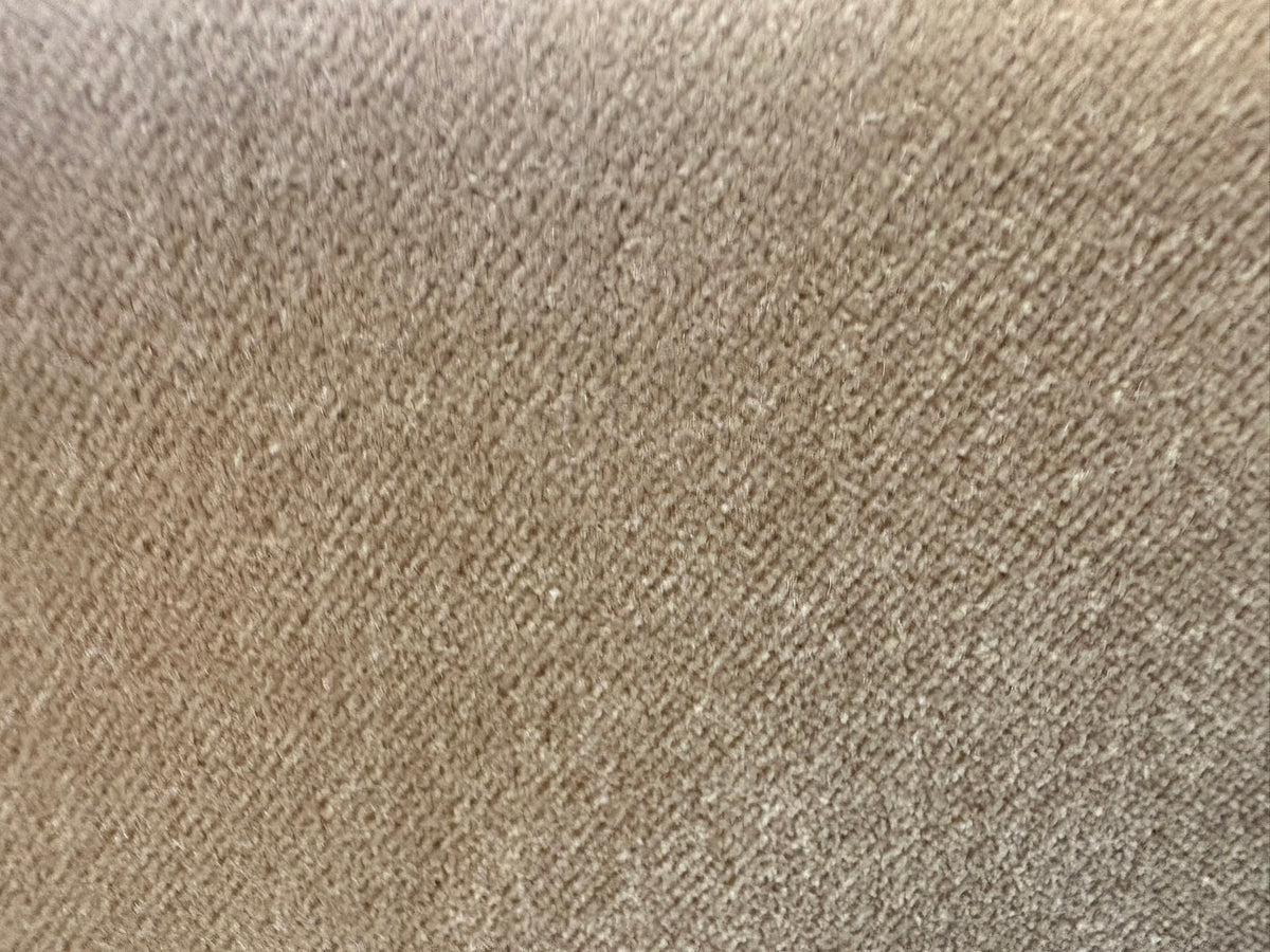 RH Valentina Upholstered Bed — Queen | Camel Performance Velvet