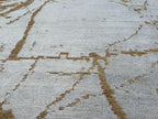RH Lakshmi Wool Rug – 10' × 14' Cream / Bronze | Hand-Knotted Himalayan Wool & Jute | Made in Nepal