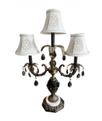 Vintage Italian Hollywood Regency Girandole Table Lamp