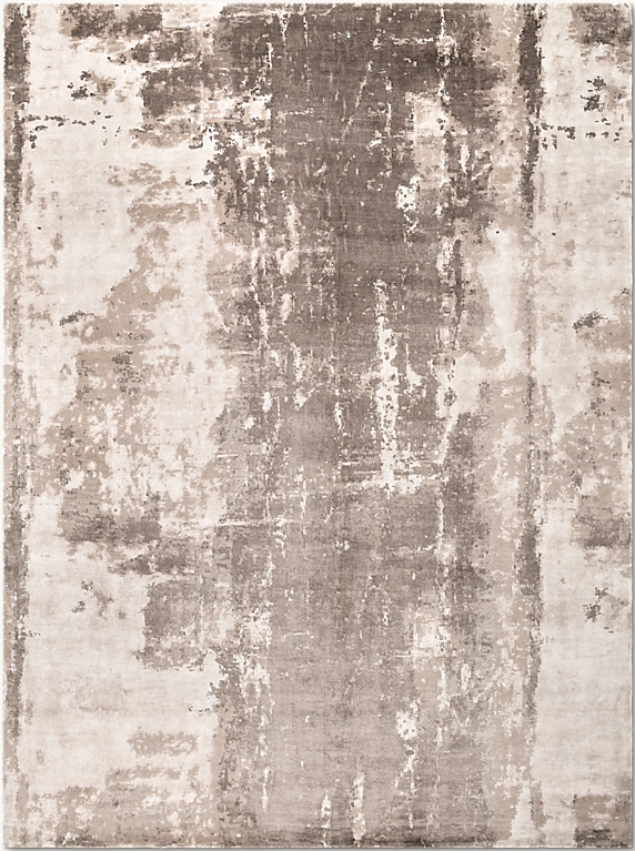 Restoration Hardware Azore Silk Rug — 9’ x 12’ Hand-Knotted Silk, Linen & Wool | Luxe Density | Staging-Only Use