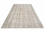 RH Rajouri Silk & Wool Rug – 9' × 12' Sand | Hand-Knotted Silk & Wool | Hand-Carved | Made in Nepal