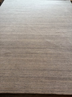 RH Amara Wool Rug – Marled Light Grey (8x10)