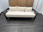 RH Restoration Hardware Matira Aluminum Sofa
Designed by Harrison & Nicholas Condos
84" | Iron Finish | Natural Performance Textured Weave