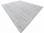 RH Talsari Silk & Wool Rug – 12' × 15' Wheat | Hand-Knotted Silk & Wool | 100 Tibetan Knots Per Square Inch | Made in Nepal