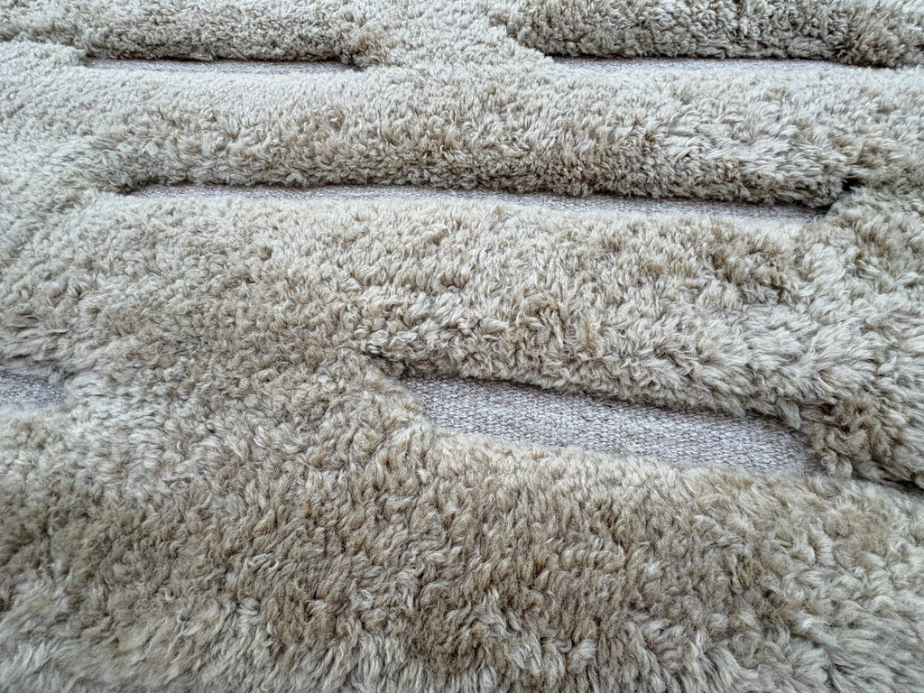 RH Morro Wool Rug – 9' x 12' Wheat | Hand-Knotted New Zealand Wool