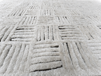 RH Basanti Rug – 9' × 12' Marled Ivory/Charcoal | Hand-Knotted Wool Blend | Contemporary Himalayan-Inspired Design (Rug 2)