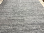 RH Performance Rug – Approx. 9' × 12' Marled Ocean (Attributed) | Hand-Loomed Performance Construction | Textural Contemporary Design