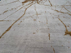 RH Lakshmi Wool Rug – 10' × 14' Cream / Bronze | Hand-Knotted Himalayan Wool & Jute | Made in Nepal