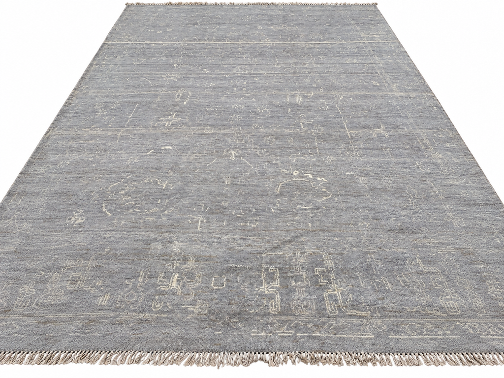 RH Montero Wool Rug – 10' × 14' 100% Hand-Spun Wool | Hand-Knotted
