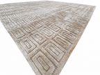 RH Rajouri Silk & Wool Rug – 12' × 15' Bronze | Silk | Hand-Knotted | 100 Knots Per Square Inch | Made in Nepal