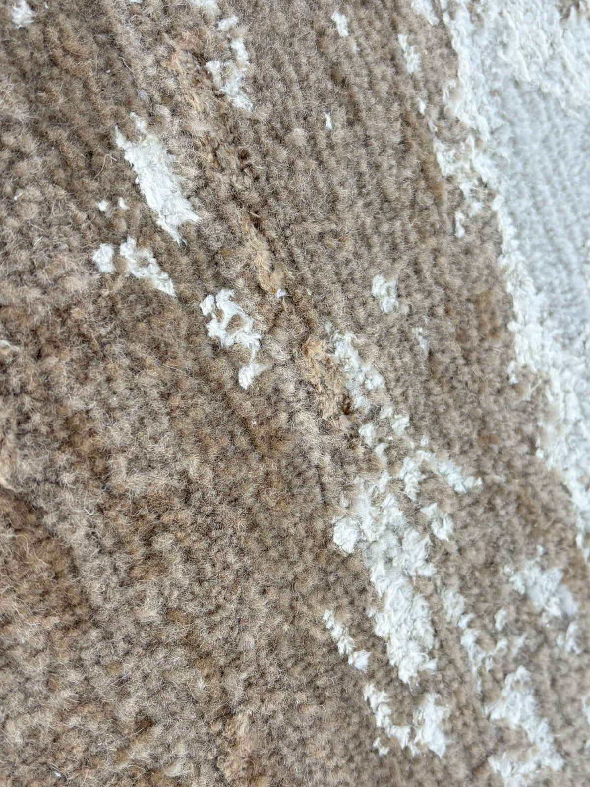 RH Kasir Wool & Silk Rug – 10' x 14' Wheat/Camel | Hand-Knotted Wool & Silk