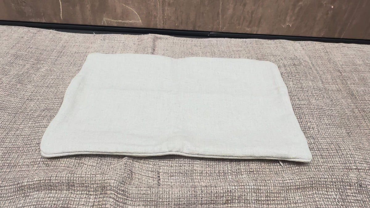 RH Restoration Hardware Custom Italian Pietro Solid Piped Lumbar Pillow Cover