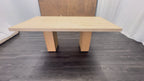 RH Restoration Hardware Lumi Rectangular Dining Table
72" | Light Oak | Turkish Travertine