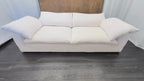 RH Cloud 9' Luxe Sofa — 2-Cushion | Perennials Performance Textured Linen Weave | White