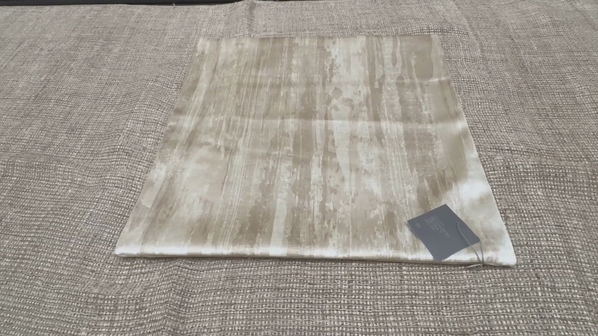 RH Restoration Hardware Velvet Brushstroke Abstract Pillow Cover