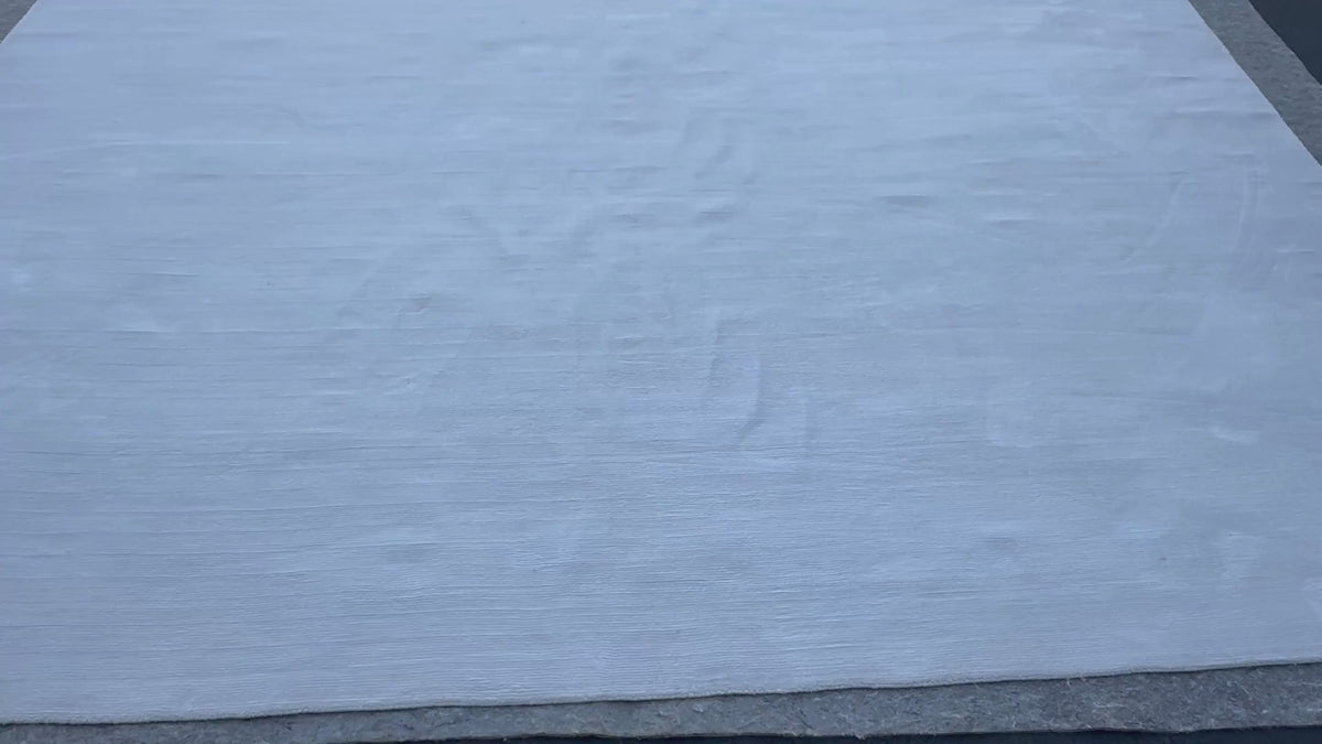 RH Arina Performance Rug – 10' × 14' White | 100% Solution-Dyed Acrylic | Handwoven Performance Construction