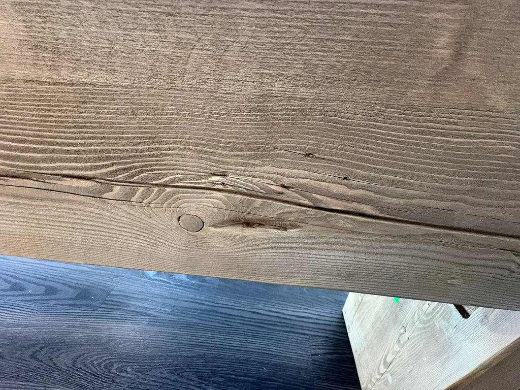 RH Reclaimed English Beam Console Table – 118" – Salvaged Natural