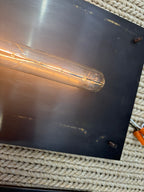 RH Savile Grand Rectangular Sconce Bronze | K9 Crystal Glass & Sand-Cast Brass | Designed by Jonathan Browning