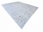 RH Basanti Rug – 9' × 12' Marled Ivory/Charcoal | Hand-Knotted Wool Blend | Contemporary Himalayan-Inspired Design (Rug 2)