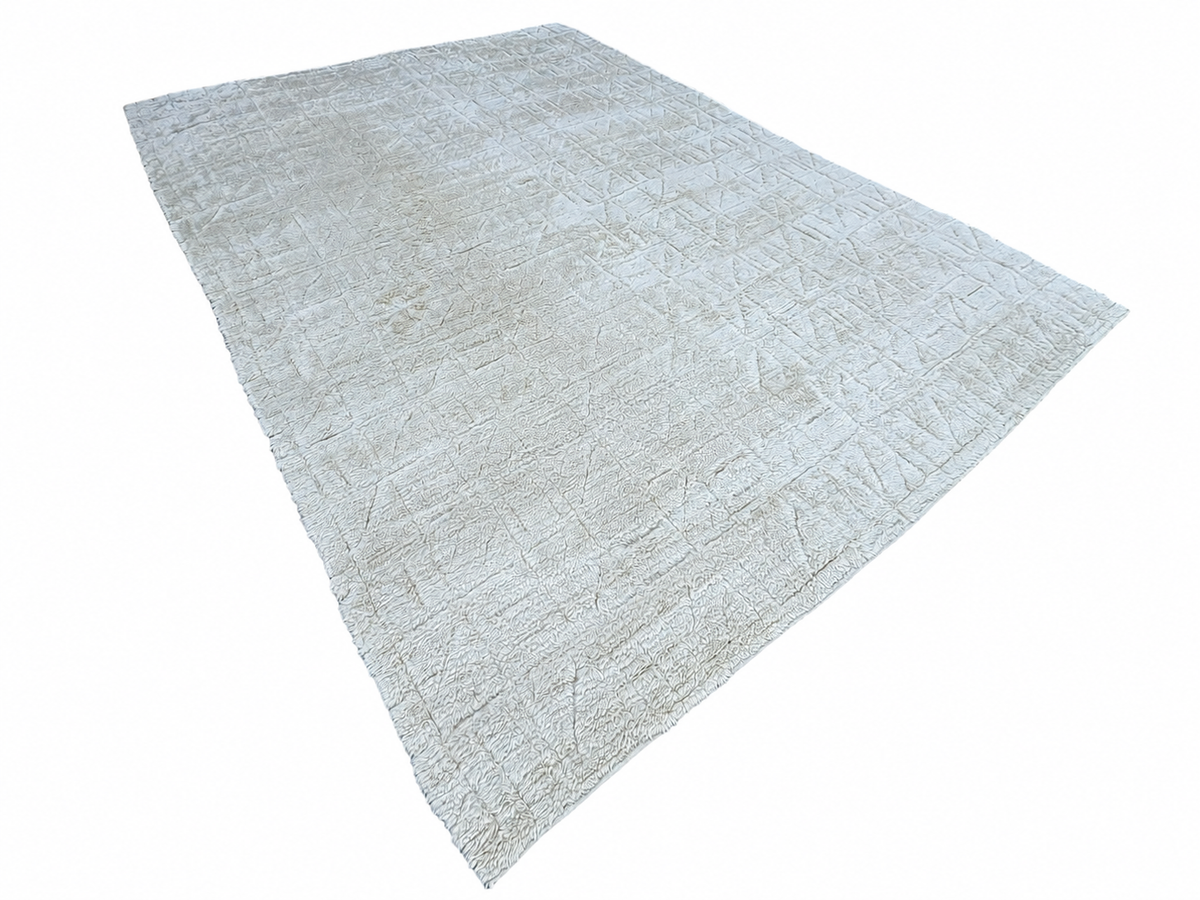 RH Kinari Wool Rug – 10' × 14' Ivory | Wool | Hand-Knotted