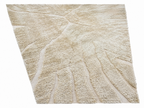 RH Tarras Wool Rug – 10' × 14' Wheat | 100% Hand-Spun Wool | Hand-Knotted | Sculptural High-Low Texture