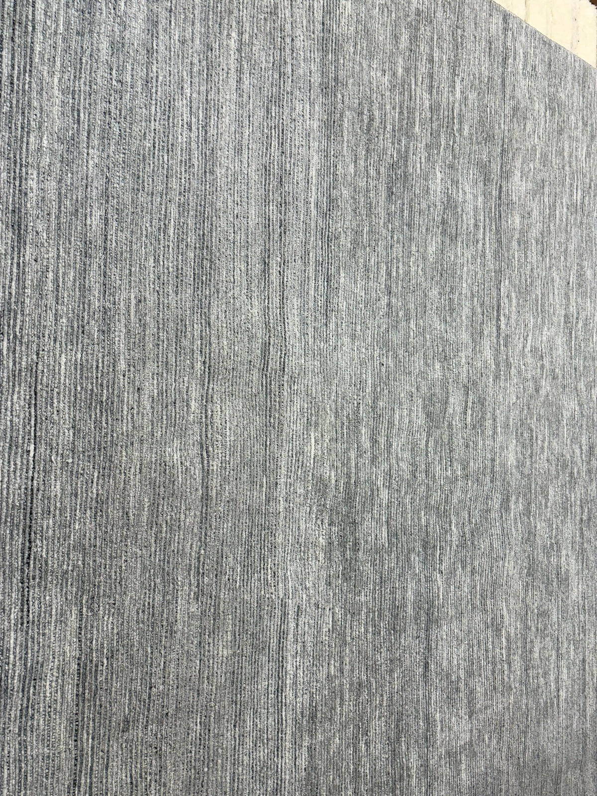 RH Performance Rug – Approx. 9' × 12' Marled Ocean (Attributed) | Hand-Loomed Performance Construction | Textural Contemporary Design