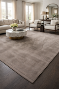 Restoration Hardware Rowe Rug – 9’ x 12’ Graphite | Hand-Knotted Wool & Viscose