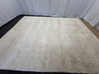 RH Iman Diamond Wool Rug 9x12 - Ivory/Silver