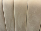RH Valentina Upholstered Bed — Queen | Camel Performance Velvet