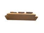 RH Cortona Sofa – 9' Luxe Depth in Holland & Sherry Wool Twill, Camel