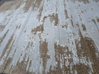 RH Kasir Wool & Silk Rug – 10' x 14' Wheat/Camel | Hand-Knotted Wool & Silk