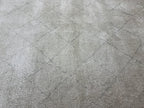 RH Iman Diamond Wool Rug 9x12 - Ivory/Silver