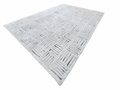 RH Basanti Rug – 9' × 12' Marled Ivory/Charcoal | Hand-Knotted Wool Blend | Contemporary Himalayan-Inspired Design (Rug 2)